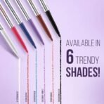Hilary Rhoda Stroke It Eye Pencil | Coloured Eyeliner Pencil | Easy Glide & Quick-Drying Formula | Matte Finish | Built-in Sharpener | 0.26g (Ocean Blue | Shade 03) - Fast UK Delivery - Image 6