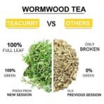TEACURRY Wormwood Tea (1 Month Pack, 30 Tea Bags) - Helps with Digestion, Ulcer and Liver Care Premium Himalayan Artemisia - Fast UK Delivery - Image 5