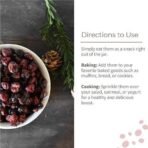 Ecotyl Dried Cranberries | Seedless Dried Fruit | Healthy Snack | 150g - Fast UK Delivery - Image 5