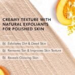 mCaffeine Smoky Pumpkin Spice Body Scrub for Glowing Skin| Coffee, Pumpkin Extracts, Apricot & Shea Butter | Exfoliate, Remove Tan, Nourish, Moisturize | Sweet & Spicy Aroma for Men & Women - 175g - Fast UK Delivery - Image 3