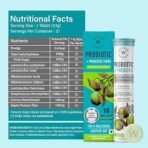 Wellbeing Nutrition Daily Probiotics + Prebiotics | Improve Metabolism, Acidity Relief, Digestion & Gut Health | 18 Billion CFU Organic Probiotics Supplement for Men & Women (21 Effervescent Tabs) - Image 7