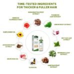 INDUS VALLEY Bio Organic Growout Hair Oil,- 200ml - Fast UK Delivery - Image 7
