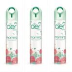 Godrej Aer Morning Misty Meadows Spray (Pack of 3 x 240 ml) - Fast UK Delivery