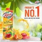 DABUR Real Masala Mixed Fruit Juice - 1L | No Added Preservatives,No Artificial Colours & Artificial Flavours | Goodness of Best Fruits with Chatpata Masala | Daily Dose of Fruit Nutrition - Fast UK Delivery - Image 3