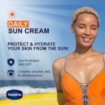 Vaseline Daily Sun Care UV Protection Sun Cream For All Skin Types With Jelly Spf 50+/Pa+++, 50Ml, Pack Of 1 - Fast UK Delivery - Image 3