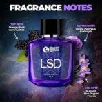 Beardo Perfume for men - LSD, 100ml | Amber Spicy scent | Concentrated Sprays - Long lasting fragrance | Eau De Parfum Gift for men | Strong EDP for men | Gift for husband | Gift for boyfriend | Gift for Men - Fast UK Delivery - Image 5