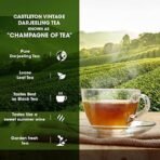 GOODRICKE Castleton Vintage Darjeeling Tea - 100gm (Pack of 1) | Single Estate Whole Leaf Chai | 100% Organic & Natural Loose Leaves Tea | Premium Black Tea with Rich Taste & Aroma - Fast UK Delivery - Image 5