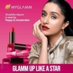 MyGlamm Matte Rush Mini Lipstick - Bright In Prague (Fuchsia Pink Shade) | Moisturising, High Colour Payoff, Long Lasting Bullet Lipstick|2.5g - Fast UK Delivery - Image 5