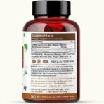 Rooted Actives Brain Boost supplement for Focus, Memory, Brain wellness | 60 Veg Caps of 500 mg each. Lions Mane mushroom with brain boosting herbs - Fast UK Delivery - Image 4