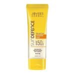 Jovees Herbal Sun Defence Cream SPF 50 PA+++ Broad Spectrum For All Skin | Protection From UVA/UVB & Sun Damaged | Lightweight, Non Greasy & Quick Absorption 50g - Fast UK Delivery