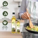 GAIA's Extra Lite Olive Oil 5 Ltr Packed With Flavor. All Purpose Cooking Oil, High Smoke Point, Nutrient-Filled, And Anti-Aging, Rich Blend Of Vitamins, Antioxidants, And Healthy Fats Pack Of 2 - Fast UK Delivery - Image 5