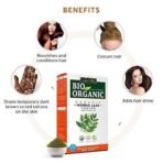 INDUS VALLEY BIO Organic Red henna Leaf Powder Triple Pack - (100 * 3= 300g) - Fast UK Delivery - Image 6