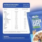 ALPINO High Protein Super Rolled Oats Unsweetened 1kg - Rolled Oats & Natural Peanut Butter 24g Protein, No Added Sugar & Salt, Gluten-Free, Peanut Butter Coated Oats - Fast UK Delivery - Image 3