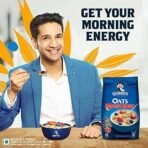 Quaker Oats 1kg, Rolled Oats Natural Wholegrain, Nutritious Breakfast Cereals, Dalia Porridge, Easy to Cook - Fast UK Delivery - Image 5