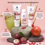 Ayouthveda Anti-acne Face Care Kit Maintain Oil Moisture, Skin Purifying | Acne Enemy Face Wash Gel 100ml | Acne Enemy Clarifying Facial Toner 100ml | Oil Control Mattifying Moisturizer Cream 60g - Fast UK Delivery - Image 7