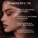 Just Herbs Nourishing Pressed Bronzer Liquorice + Cica for Face Makeup 3.5g (Nutmeg, 3.5) - Fast UK Delivery - Image 5