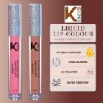 KINDED Liquid Lip Colour Vitamin E Enriched No Transfer Waterproof Long Stay Lipsticks Lip Gloss Set for Girls Women (Pack of 2, 6 ml each, Matte Finish, Shades Barbie Pink & Rust Crust) - Fast UK Delivery - Image 4