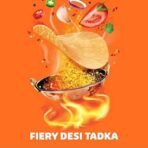 Kellogg's Pringles Desi Masala Tadka 107g (Pack of 4) - Fast UK Delivery - Image 6