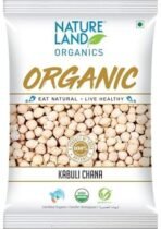 Natureland Organics Kabuli Chana/White Chana/Chole 500 Gm - Organic Healthy Chana - Fast UK Delivery - Image 2