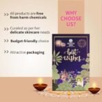 Ayouthveda Best wishes Gift Hamper Special Skin Care Set For Family & Friends | Includes Gold Face Wash, D-Tan Serum, Aloe Vera Soap & Lip Balm | Valentine Day Giftset - Fast UK Delivery - Image 6