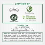 Gopaldhara Darjeeling Tea Clonal Tippy Maharani of Darjeeling 100gms Paper Box - (Royal Series) FTGFOP1 Fresh High Mountain First Flush Tea - Fast UK Delivery - Image 6