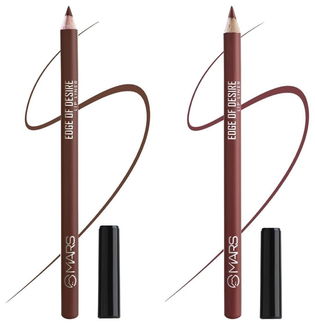 uk511nCvknXjL-1-1.jpg MARS Matte Lip Liner One Swipe Smooth Long Lasting Lip Pencil (1.4gm) (14-CHOCO BUTTER) Matte Lip Liner One Swipe Smooth Long Lasting Lip Pencil (1.4gm) (04-SCANDALOUS BROWN) - Fast UK Delivery - Image 1