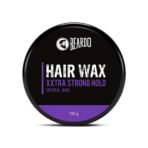 Beardo Xxtra Stronghold Hair Wax, 100 gm | Crystal Hair Wax for Men | Hair Wax Men | Hair Styling Wax for Glossy Finish & Shine | Extra Strong Hold Wax - Fast UK Delivery
