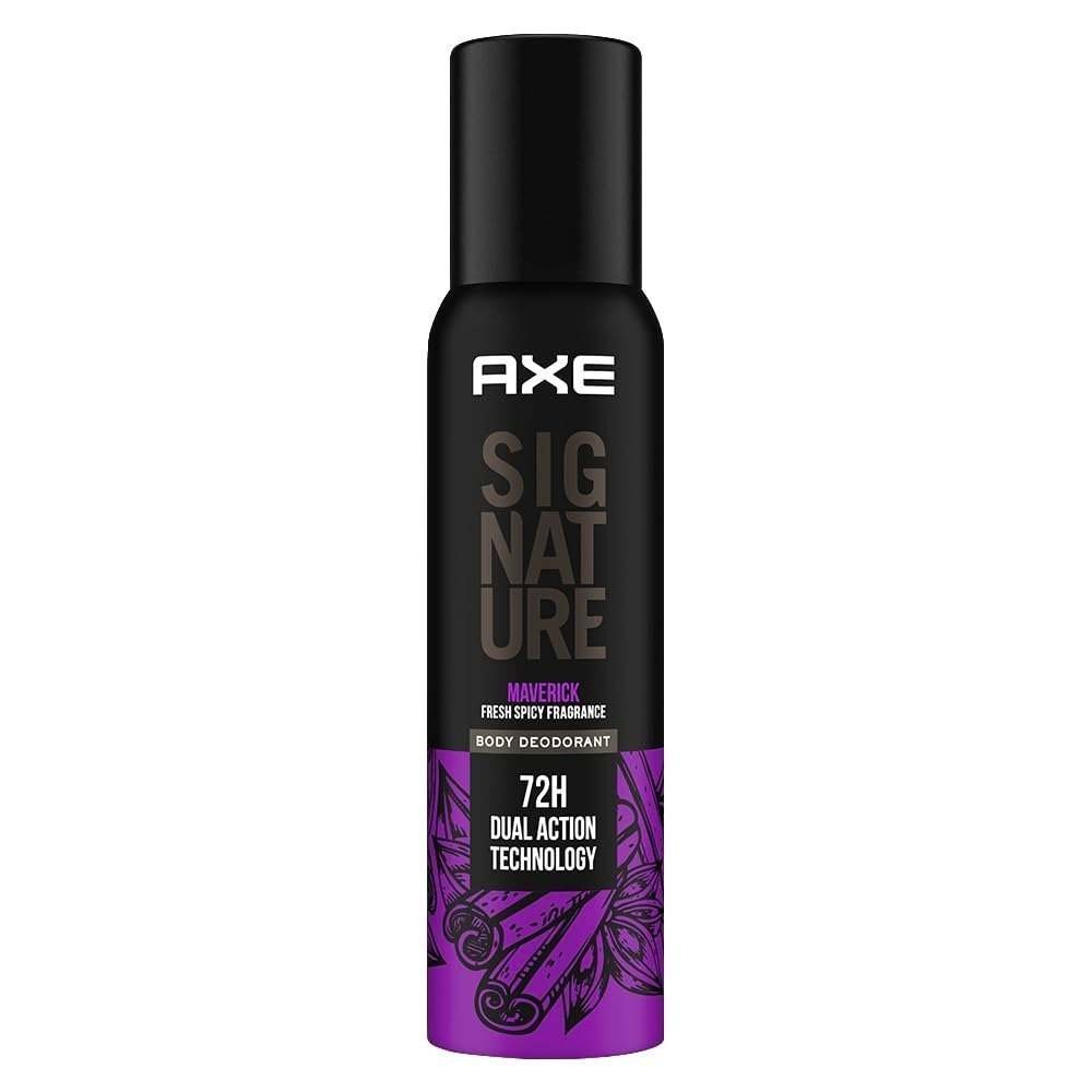 uk511qnUTWdZL-1-1.jpg AXE Signature Maverick No Gas Body Spicy Deodorant Spray For Men 154 Ml - Fast UK Delivery - Image 1