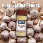 Keya Garlic Powder | 100% Pure Lehsun Powder | Ready to use | Sourced From Whole | Zero added Colours, Fillers, Additives & Preservatives | 55 gm | Pack of 2 - Fast UK Delivery - Image 3