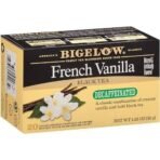 Bigelow Tea French Vanilla Black Tea Decaffeinated Freshness & Aroma 20 Tea Bags Net Wt 1.28oz (36gm) - Fast UK Delivery - Image 2