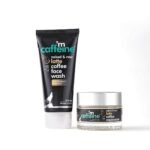 mCaffeine Face Care Kit for Dry Skin with Face Wash & Ceramide Face Moisturizer | Facial Kit for Men & Women for Deep Moisturization | Pack of 2 - Fast UK Delivery