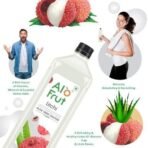 Alo frut Litchi Fruit Drink with Tasty Aloevera Chunks & Juice | Goodness of Fruits and Aloevera | Ready-to-Serve Fruit - 150ml (Pack of 30) - Fast UK Delivery - Image 5