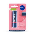 NIVEA Lip Caring Beauty Rose Lip Balm | Lip & Cheek Tint with SPF 30 - Fast UK Delivery