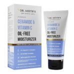 Dr. Sheth's Ceramide & Vitamin C Oil - Free Moisturizer| Lightweight Moisturizer to Hydrate & Brighten Skin | With Vitamin C, Ceramide & Ashwagandha | For Women & Men | 50g - Fast UK Delivery - Image 2