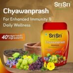 Sri Sri TATTVA shuddhta ka naam Chyawanprash - 1kg | Herbal Immunity Booster with 40+ Ayurvedic Ingredients for Better Strength and Stamina - Image 4