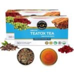 TEACURRY Cleanse Combo Green Tea (2 Months Pack, 60 Tea Bags) - Helps with Intestinal Health, Liver Cleanse, Metabolism - Green Tea Bags - Wellness Tea Powder - Fast UK Delivery - Image 2