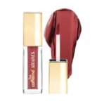 mCaffeine Shades Velvet Blur Matte Liquid Lipstick | 12 Hrs Intense Stay | Lightweight & Non-drying, Blurs Lip Creases | Transferproof & Smudgeproof | 4 ml - Passionate Crimson (Muted Rose) - Fast UK Delivery