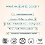 MCaffeine Coffee De-Tan Kit | Exfoliation | Body Scrub, Face Scrub, Face Mask | Oily/Normal Skin | Paraben and Mineral Oil-free - Fast UK Delivery - Image 6