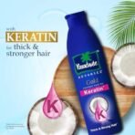 Parachute Advansed Gold Keratin Coconut Hair Oil | Thick & Smooth Hair| No Paraben or Silicone | 300ml - Fast UK Delivery - Image 3