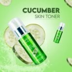 Jovees Herbal Cucumber Skin Toner For Glowing And Hydrating Skin | Face Mist & Toner for Oily & Acne Prone Skin | Cleansing & Pore Tightening | Paraben, Alcohol And Chemical Free 200ml - Fast UK Delivery - Image 4