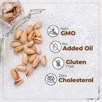 Happilo 100% Natural Premium California Almonds 1kg Value Pack Pouch & Happilo Premium Californian Roasted and Salted Pistachios, 200g (Pack of 1) - - Fast UK Delivery - Image 7