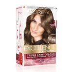 L'Oreal Paris Excellence Creme Hair Color, 72ml+100g - 5 Light Brown/Natural Brown & Color Protect Shampoo, 175ml (With 10% Extra) - Fast UK Delivery - Image 3