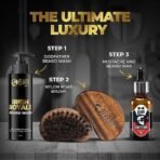 Beardo Irish Royale Prive Beard Wash For Men, 100 ml | Washes & Smoothens the Beard | Refreshing Aromatic After-Use Effect | Beard Cleanser and Conditioner for Healthy Beard - Fast UK Delivery - Image 6