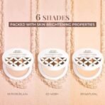 Just Herbs Oil Control Radiance Booster Age Defying Compact Powder for face Makeup 9g - Fast UK Delivery - Image 4