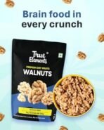 True Elements Walnuts Kernels 200g - 100% Clean and Natural Akhrot | Walnuts without Shell | Premium Dry Fruits for Healthy Diet - Fast UK Delivery - Image 4