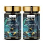 Kapiva Shilajit/Shilajeet Gold 60 Capsules | Contains 24 Carat Gold | For Stamina, Muscle Growth & Energy | Ashwagandha, Gokshura, Safed Musali & Other Action Herbs & 100% Ayurvedic (Pack of 2) - Fast UK Delivery - Image 2