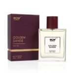 WOW Skin Science Golden Sands | Oud Eau De Parfum | Premium Valentine's Day Gift For Men | Long Lasting Luxury Perfume For Him | 100ml - Fast UK Delivery