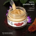 Ayouthveda Kunkumadi Face Mask | Infused with Kumkumadi Taila, Sandalwood, Turmeric & Finest Kashmiri Saffron | Helps to Tighten Pores & Boost Skin Radiance (Pack Of 1-50gm) - Fast UK Delivery - Image 3