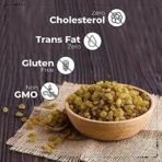 Happilo 100% Natural Premium California Dried Almonds 500g Pack Pouch & Happilo Premium Seedless Green Raisins 500g Value Pack | Kishmish | Nutritious| Rich in Iron & Vitamin B - Fast UK Delivery - Image 7