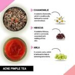 TEACURRY Acne & Pimple Care Tea - 15 Tea Bags | Helps Reduce Pimple Breakouts, Acne Marks | Pimple Acne Tea, Spearmint, 50 Gm - Fast UK Delivery - Image 3